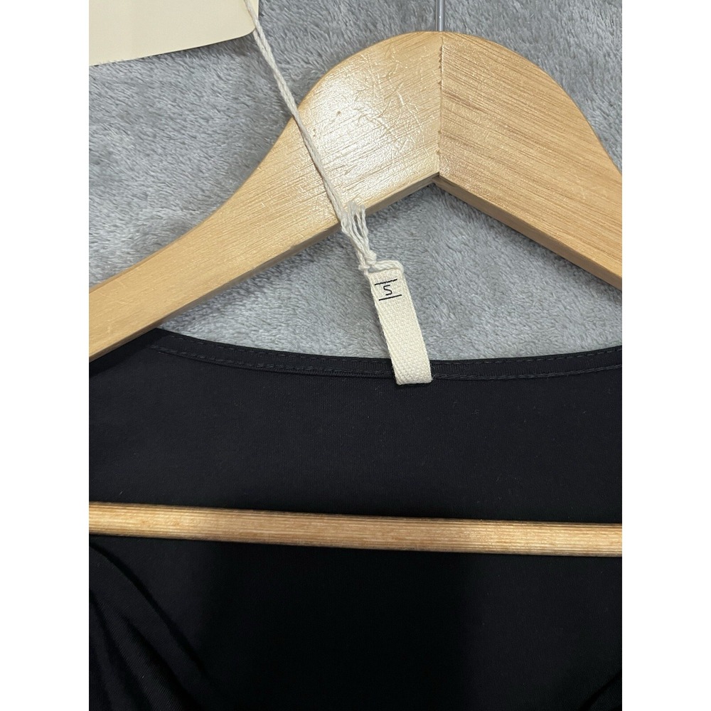 Revolve Lanston Long Sleeve Top Small Black Lightweight Sheer NWT's - Picture 5 of 9